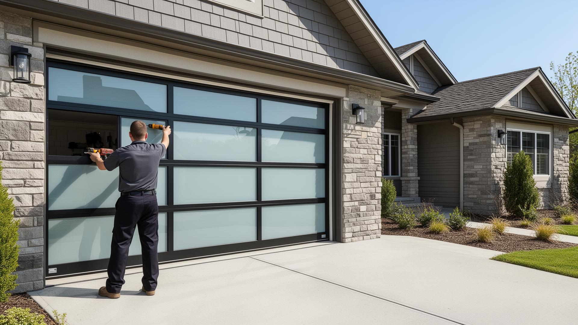 Professional garage door installation by Abington Garage Doors